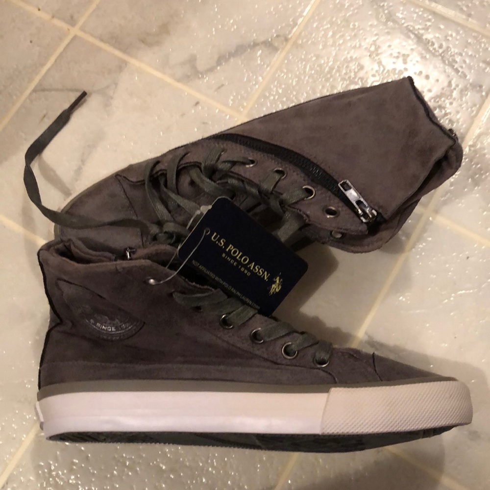 New high tops. US polo association